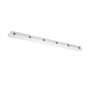 Graue Eglo LED-Wannenleuchte Expert Prime, 149 cm, für Feuchträume und Außenbereiche.
