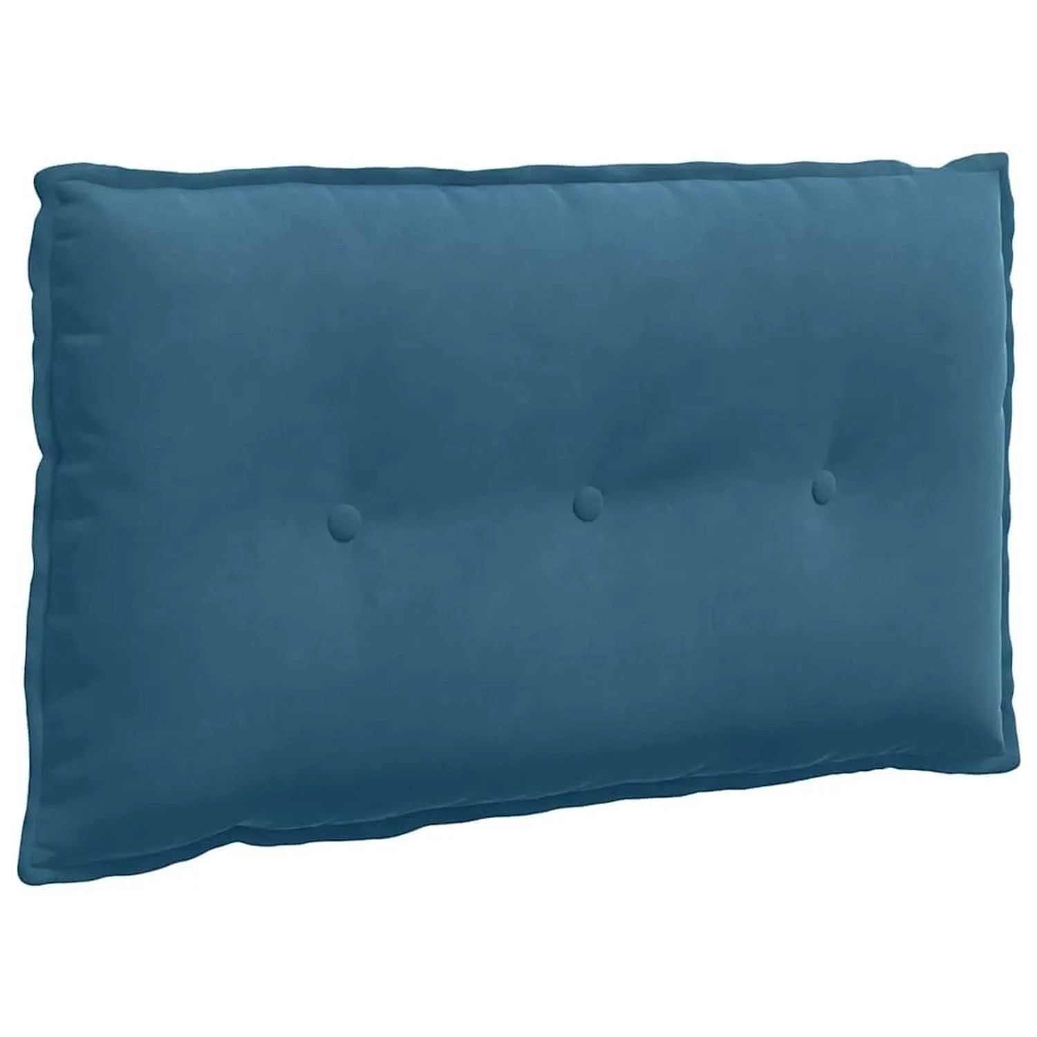 vidaXL Rückenkissen Blau 80 x 50 cm Cordstoff 42014717