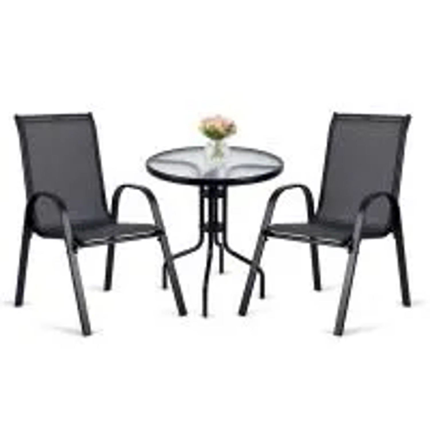 Sofotel So 981 Runder Gartentisch Und 2 Gartenstühle Set