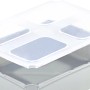 Transparenter Deckel für Eurobox-System Einsatzkasten 1/2 quer, passend für Aufbewahrungsboxen.