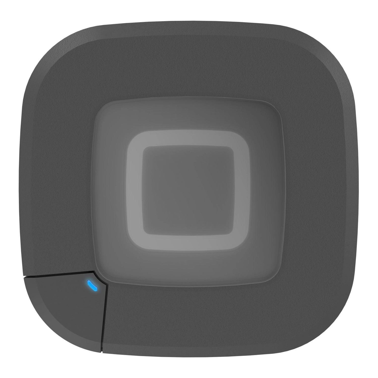 HmIP Access Point 2 in Anthrazit für die Hausautomation, Aufsicht von oben.