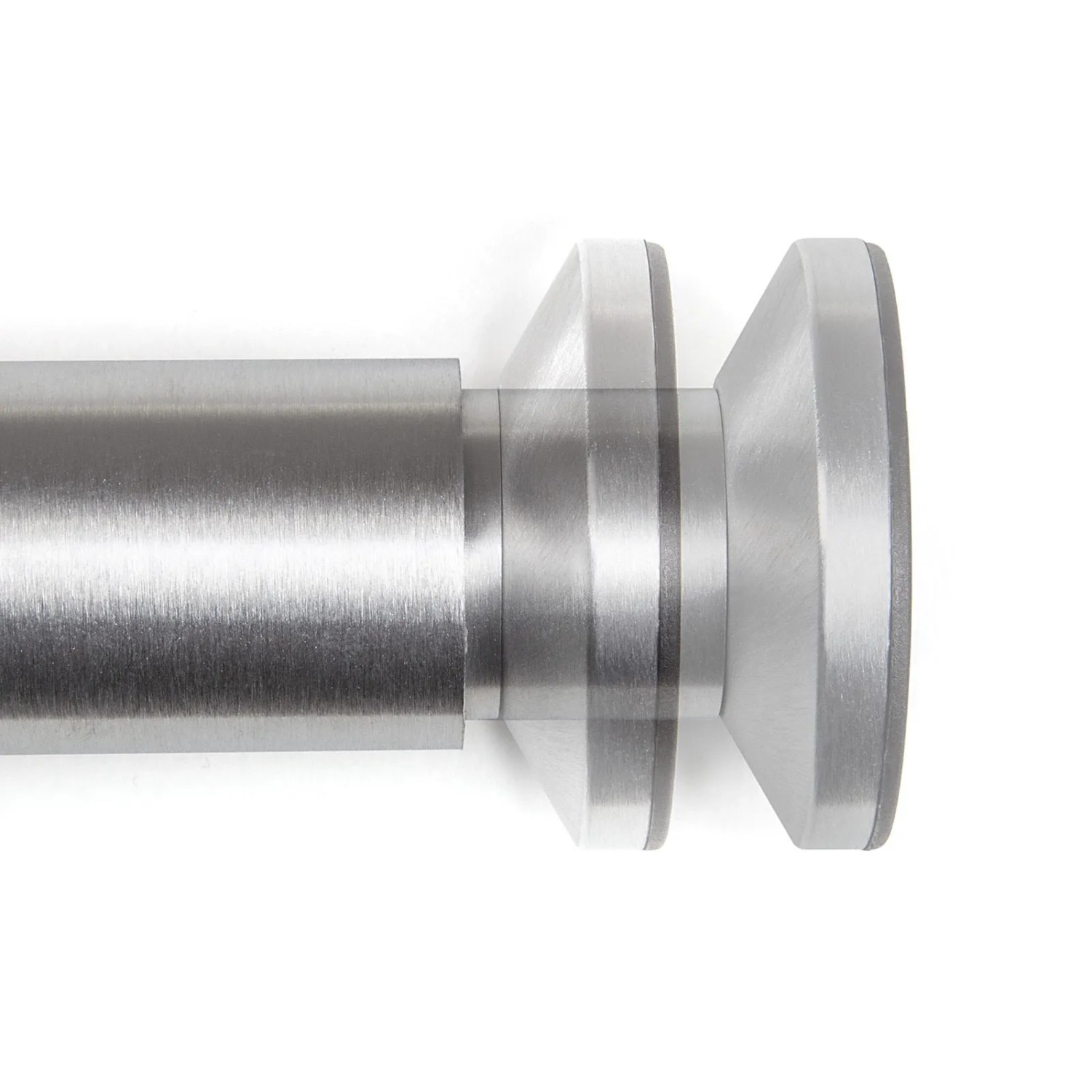SOTECH Möbelfuß ALPHA, schwarz eloxiert, 50 mm hoch. Möbelbein aus Aluminium.