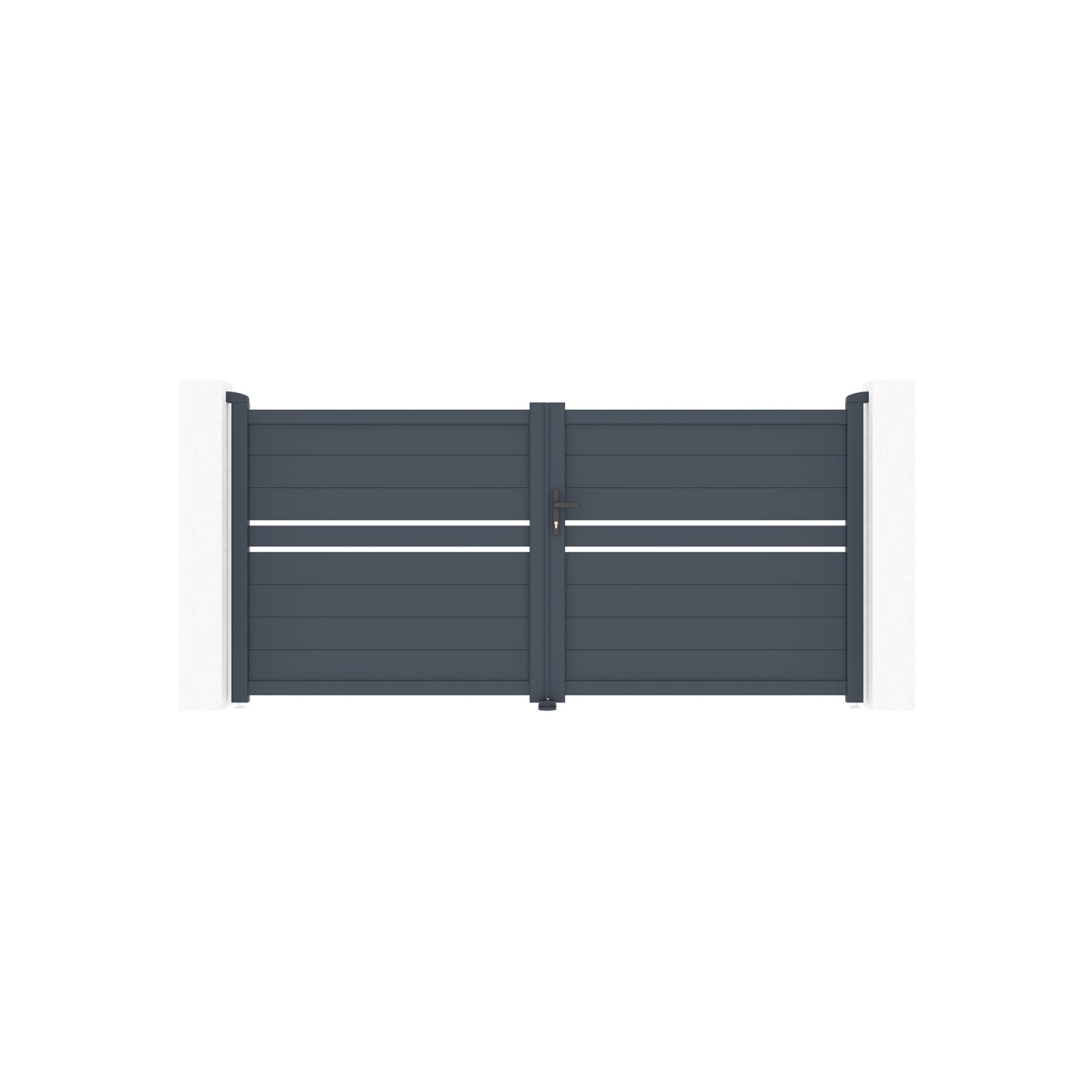 Casanoov Flügeltor 3M Cimone H 140Cm Aluminium & Tanker B700 Motorisierung günstig online kaufen
