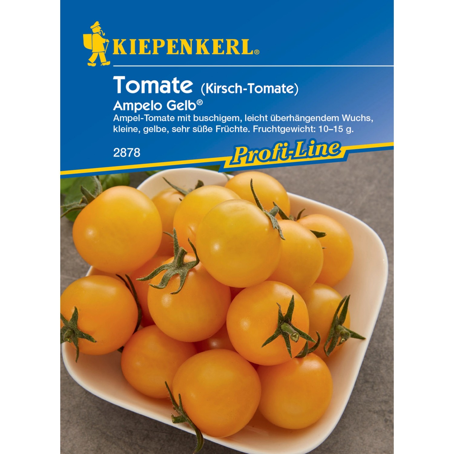 Kiepenkerl Profi-Line Kirsch-Tomate Ampelo Gelb F1-Hybride günstig online kaufen