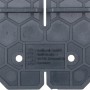 wolfcraft Scharnierloch-Set, Bohrschablone für präzise Bohrungen.