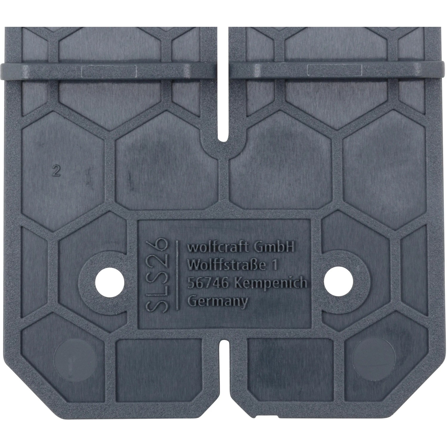 wolfcraft Scharnierloch-Set, Bohrschablone für präzise Bohrungen.