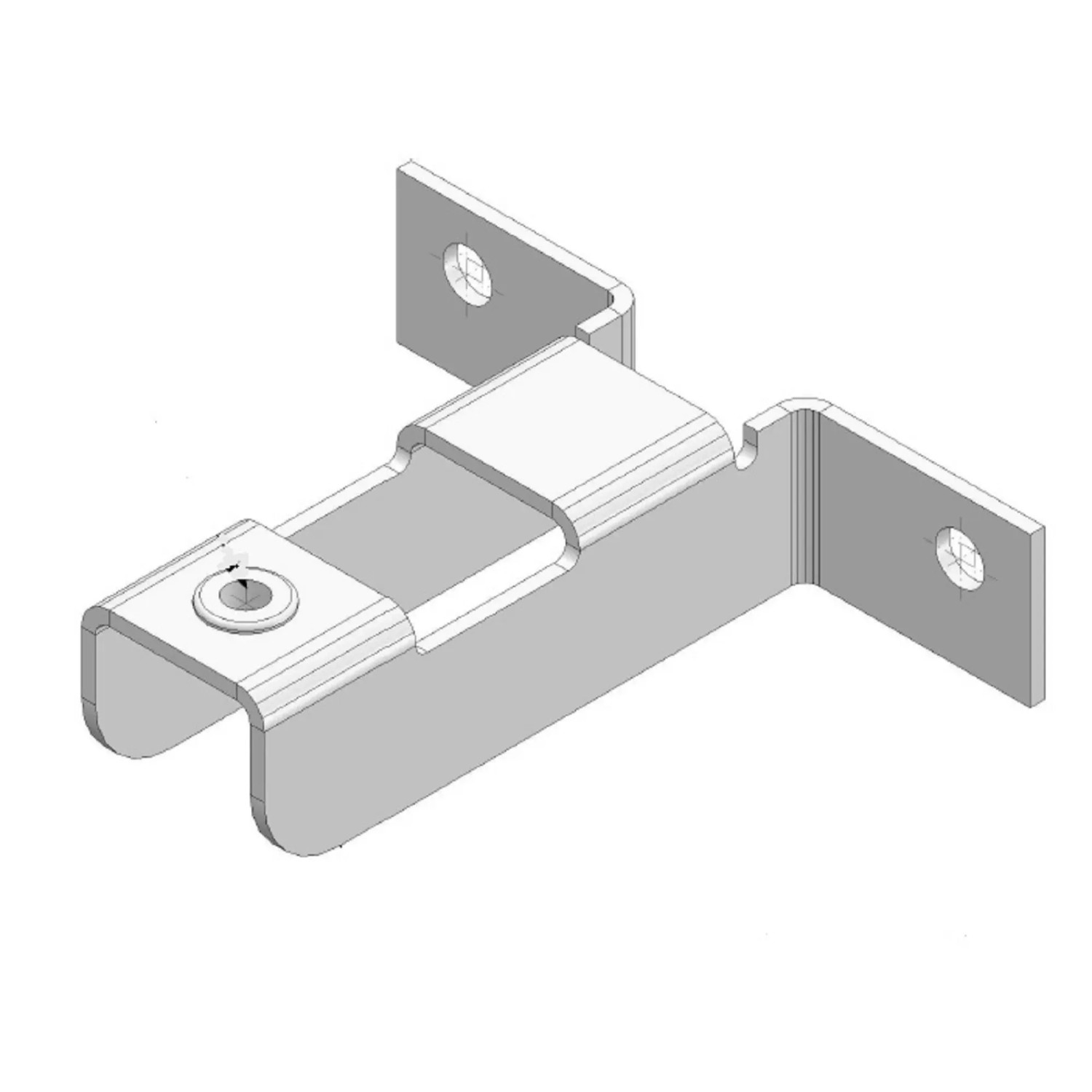 Stema Abstellstütze für Basic STL/ST Anhänger, Zubehör zur Stabilisierung beim Be- und Entladen.