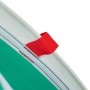 Rotes Befestigungsband am meergrünen vidaXL Pop-Up Strandzelt aus Polyester für Camping & Zubehör.
