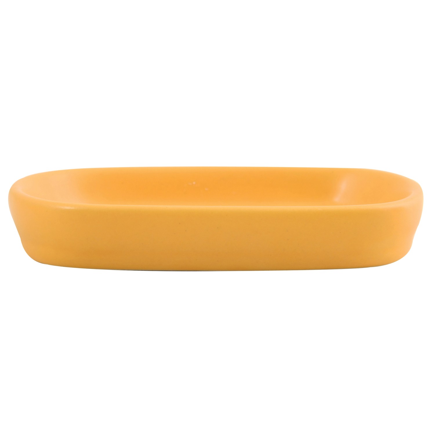 MSV Seifenschale Maonie Keramik 13,9 cm x 9 cm x 2,4 cm Safrangelb günstig online kaufen