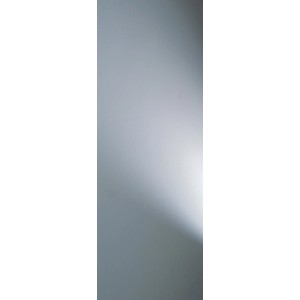 Rechteckiger Kristall-Form Klebespiegel Touch, 39x111cm, zur Wandmontage mit Klebeband.