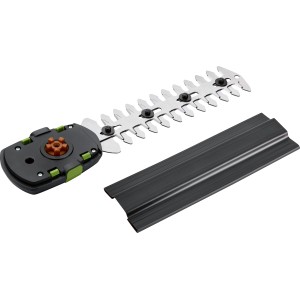 Heckenscherenaufsatz für LUX Akku-Strauchschere, 20cm Schnittlänge, lasergeschliffene Klingen.