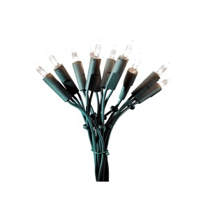 Konstsmide Mini LED Lichterkette mit 40 warmweißen LEDs für innen und außen.