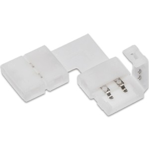 SOTECH Eckverbinder für LED Stripe FLASH 5630, 90 Grad, 2-polig, weiß.