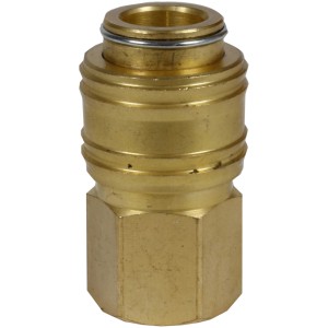 Einhell Schnellkupplung R 1/4 Innengewinde aus Metall für Kompressoren.