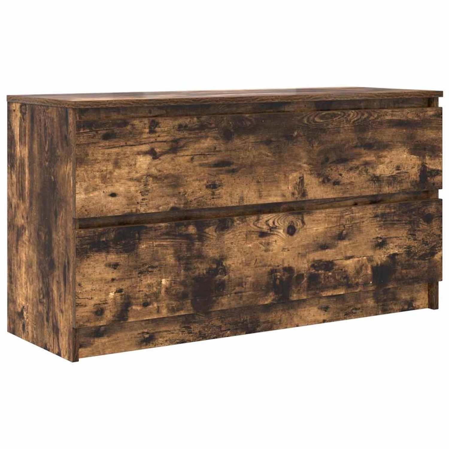 vidaXL TV-Schrank Räuchereiche 100x35x54 cm Holzwerkstoff 861809 günstig online kaufen