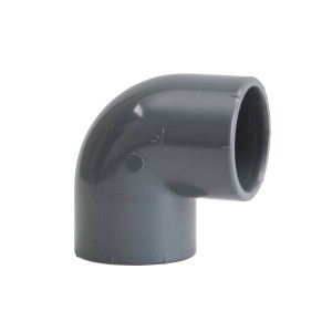 Setma PVC Winkel 90 Grad für HT-Rohre, einfache Montage durch Verklebung.