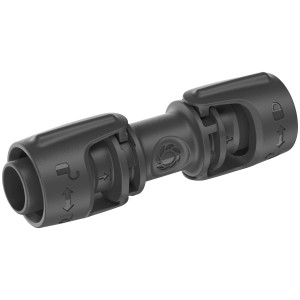Gardena Verbinder 13 mm (1/2") für Micro-Drip-Systeme, 3er-Set zur Erweiterung von Rohren.