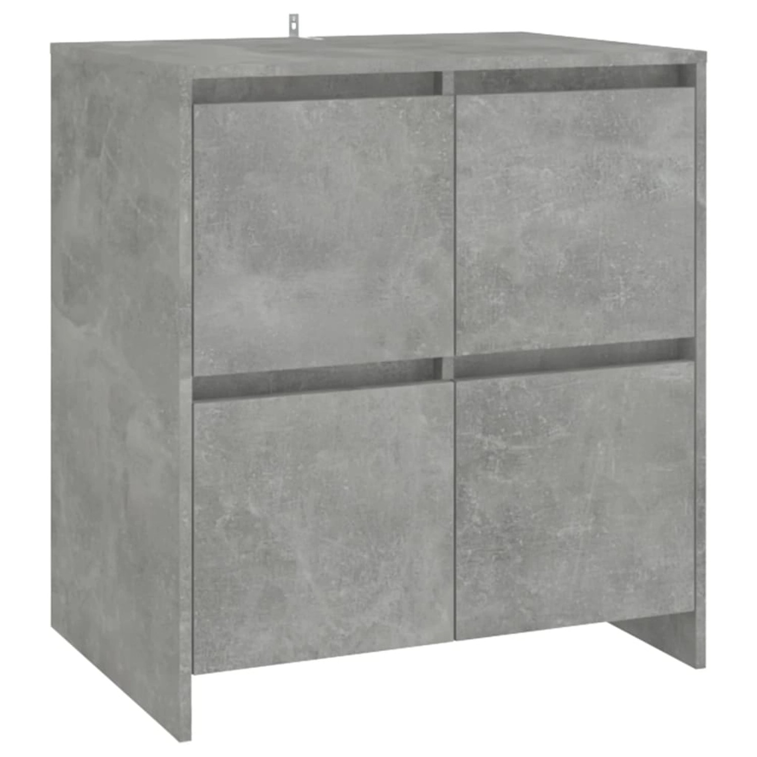 Thumbnail - vidaXL Sideboard Betongrau 70x41x75 cm Holzwerkstoff 809768