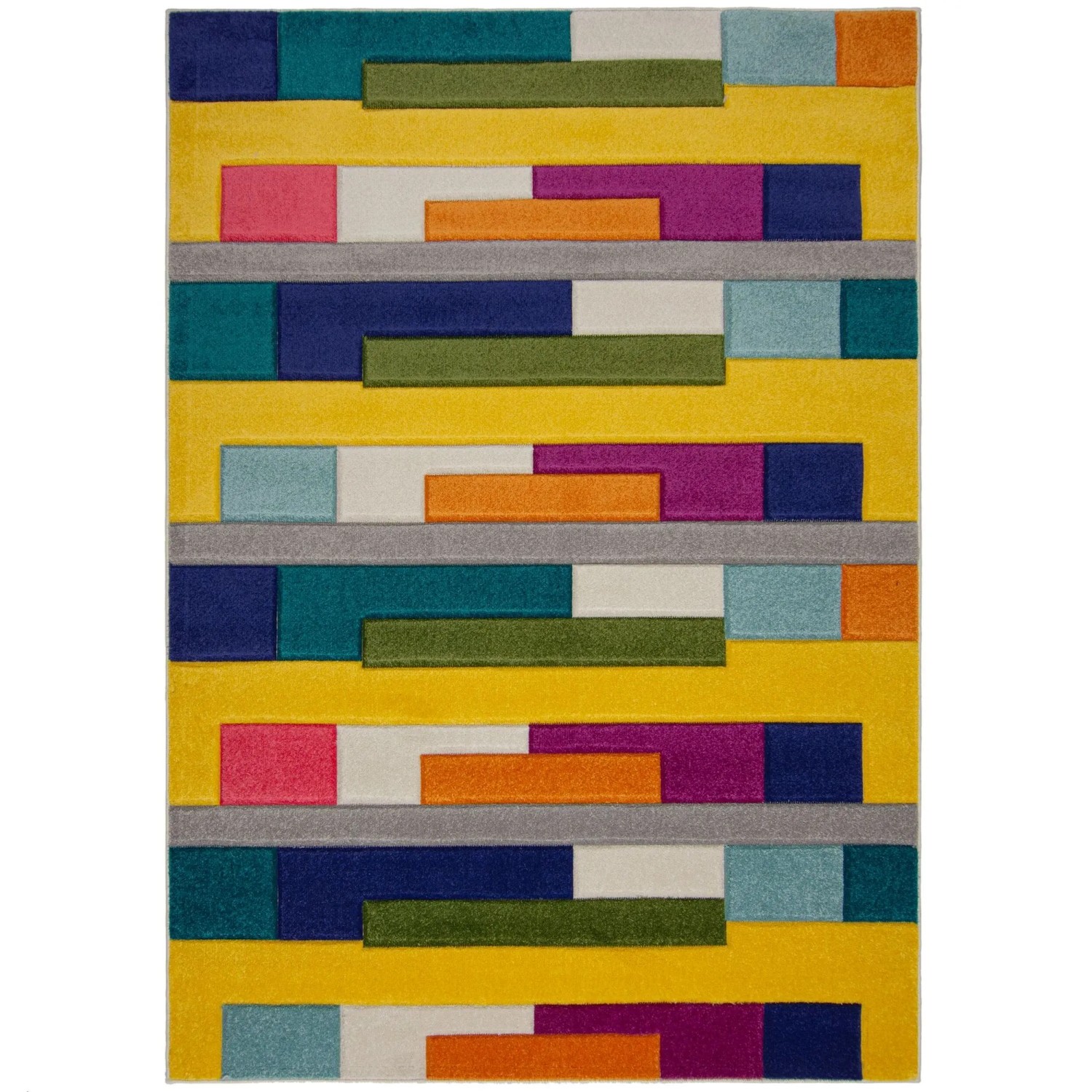 Flair Rugs Kinderteppich Mambo 200 cm x 290 cm Mehrfarbig