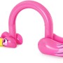 Bestway Jumbo Wassersprinkler Flamingo: Aufblasbarer, pinker Flamingo Wassersprenkler für Kinder.