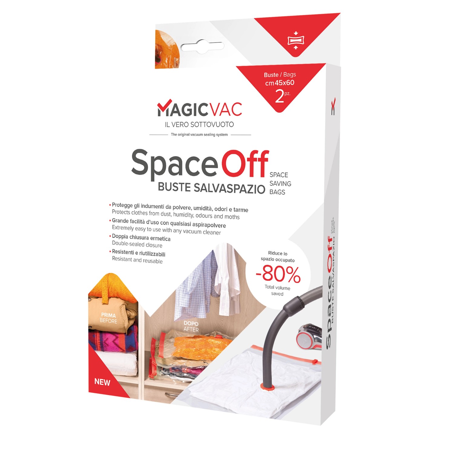 Magic Vac Vakuumbeutel-Set Big Box für Kleidung 7-teilig günstig online kaufen