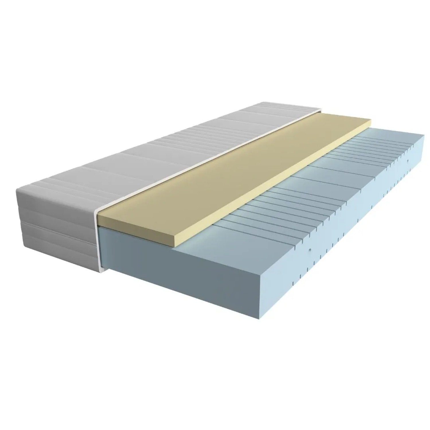 AM Qualitätsmatratzen 7 Zonen Latexmatratze Made in Germany 160x200cm H2