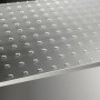 Detailansicht: Breuer Espira Duschtür Mastercarré Glasstruktur, Chrom-Optik.