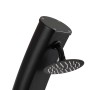 Schwarze Steinbach Solardusche Compact 25 l, Gartendusche mit Brausekopf.