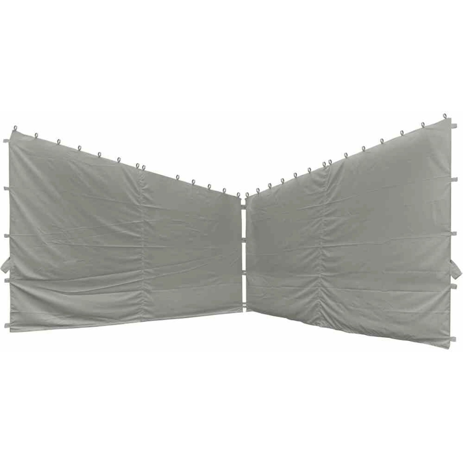 Siena Garden Seitenteile 2er Set zu Pavillon Berlino 300 cm x 197 cm Grau