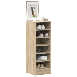 vidaXL Schuhschrank Sonoma-Eiche 31,5x35x90 cm Holzwerkstoff 809002