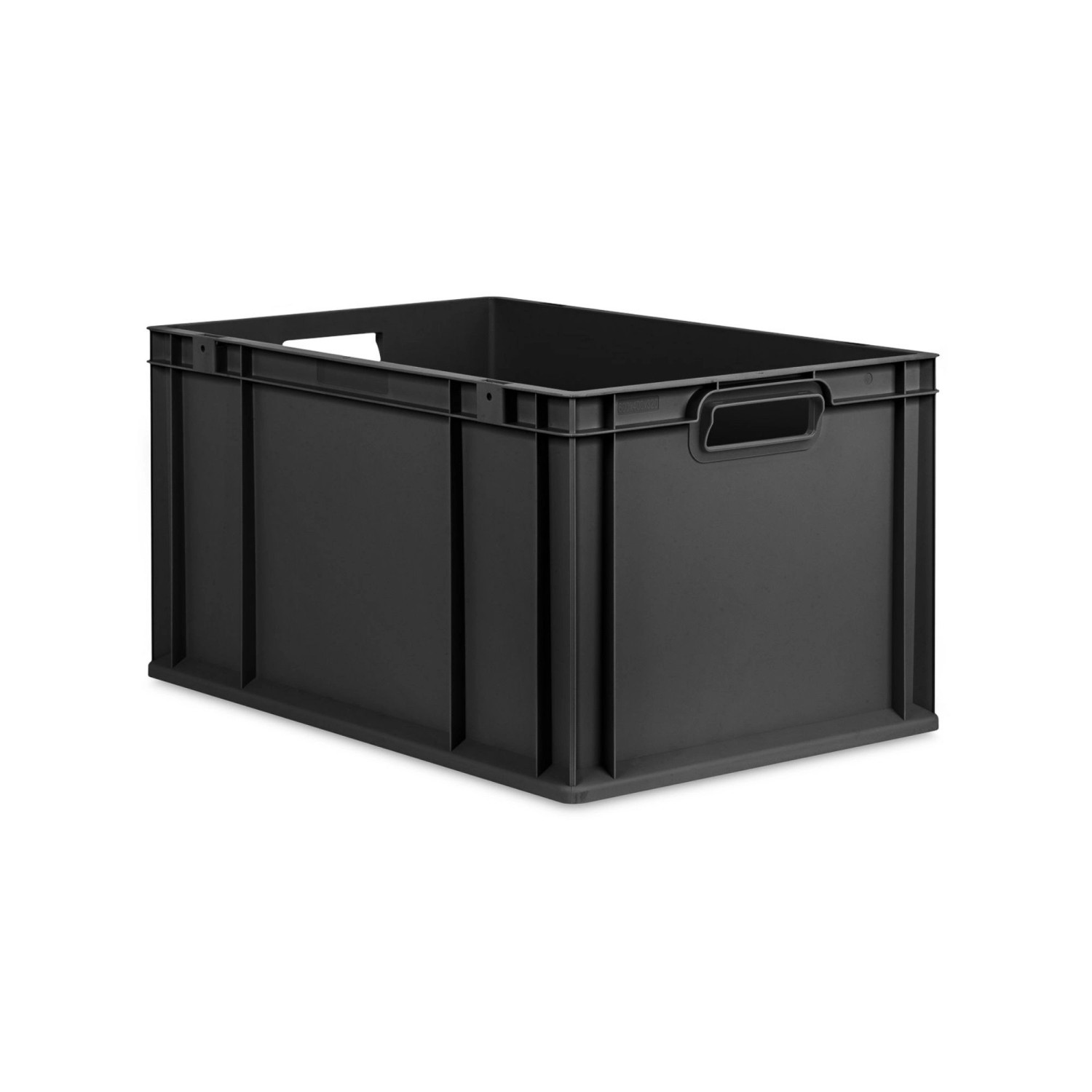 PROREGAL Eurobox Nextgen Grip HxBxT 32x40x60cm 65 Liter Griffe Offen Schwar günstig online kaufen