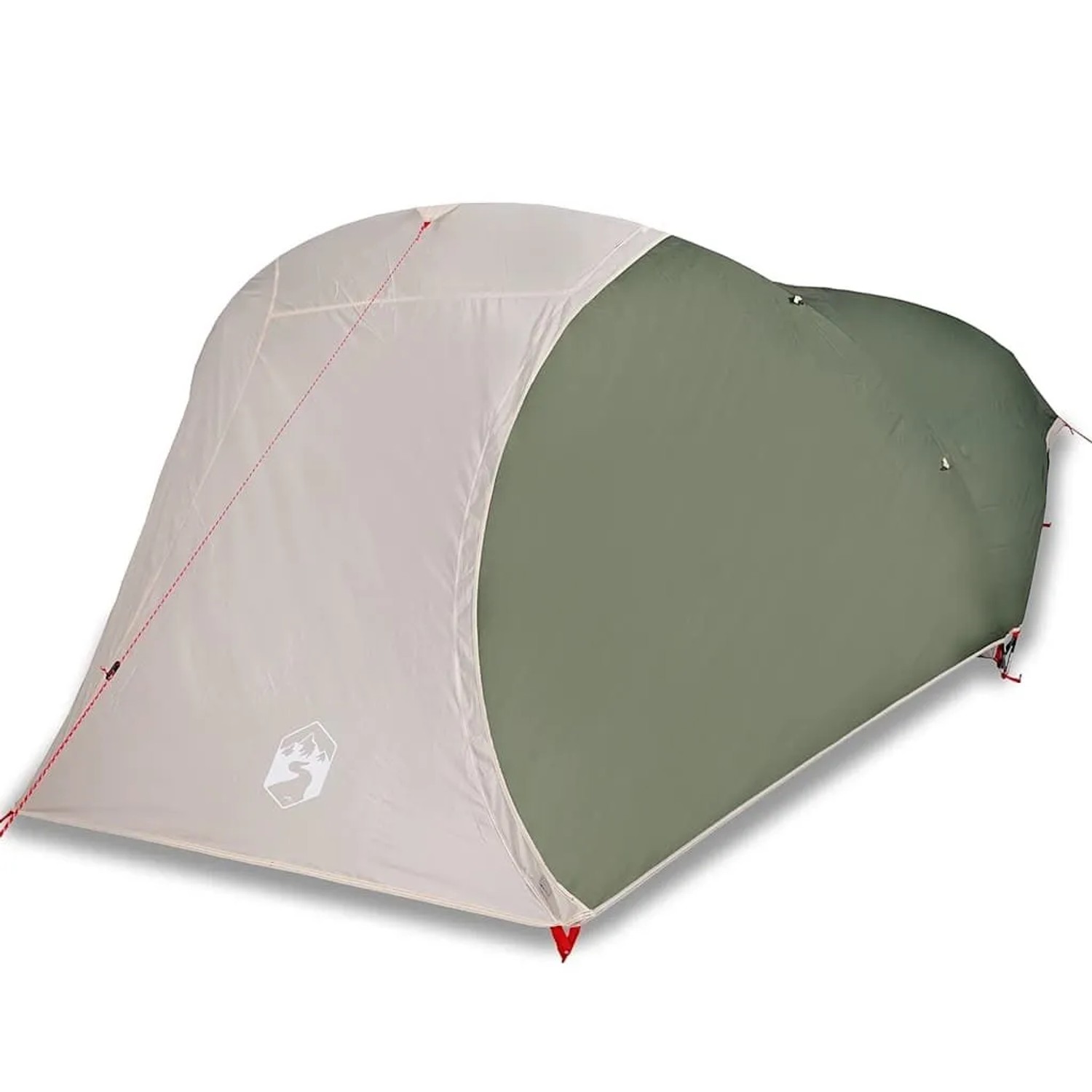 Furnicato Campingzelt Kuppelzelt Grün 405 X 285 X 143 Cm