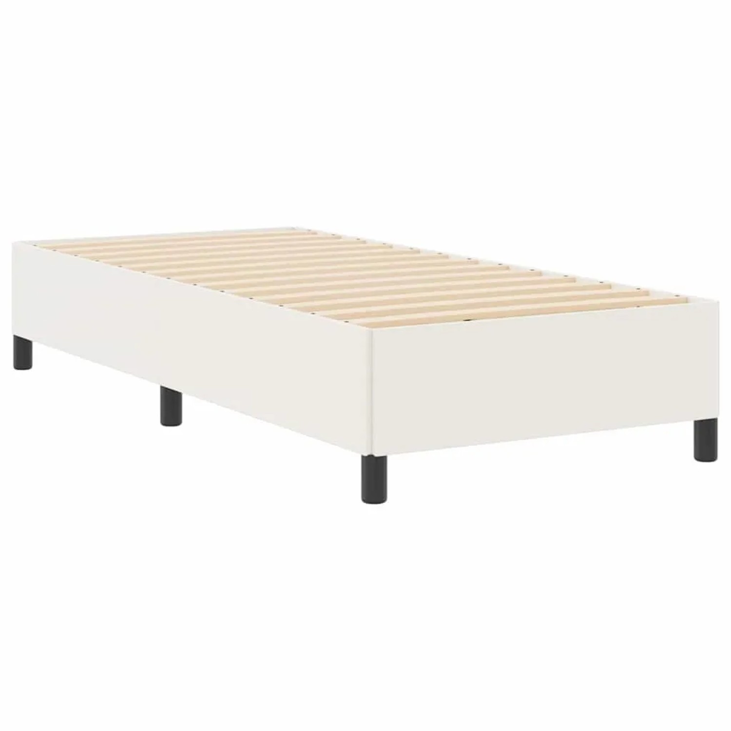 vidaXL Bettgestell Creme 80 x 200 cm Cordstoff 42006939