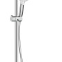 Hansgrohe Crometta E 240 Showerpipe mit Kopf- und Handbrause, Einhebelmischer, Chrom.