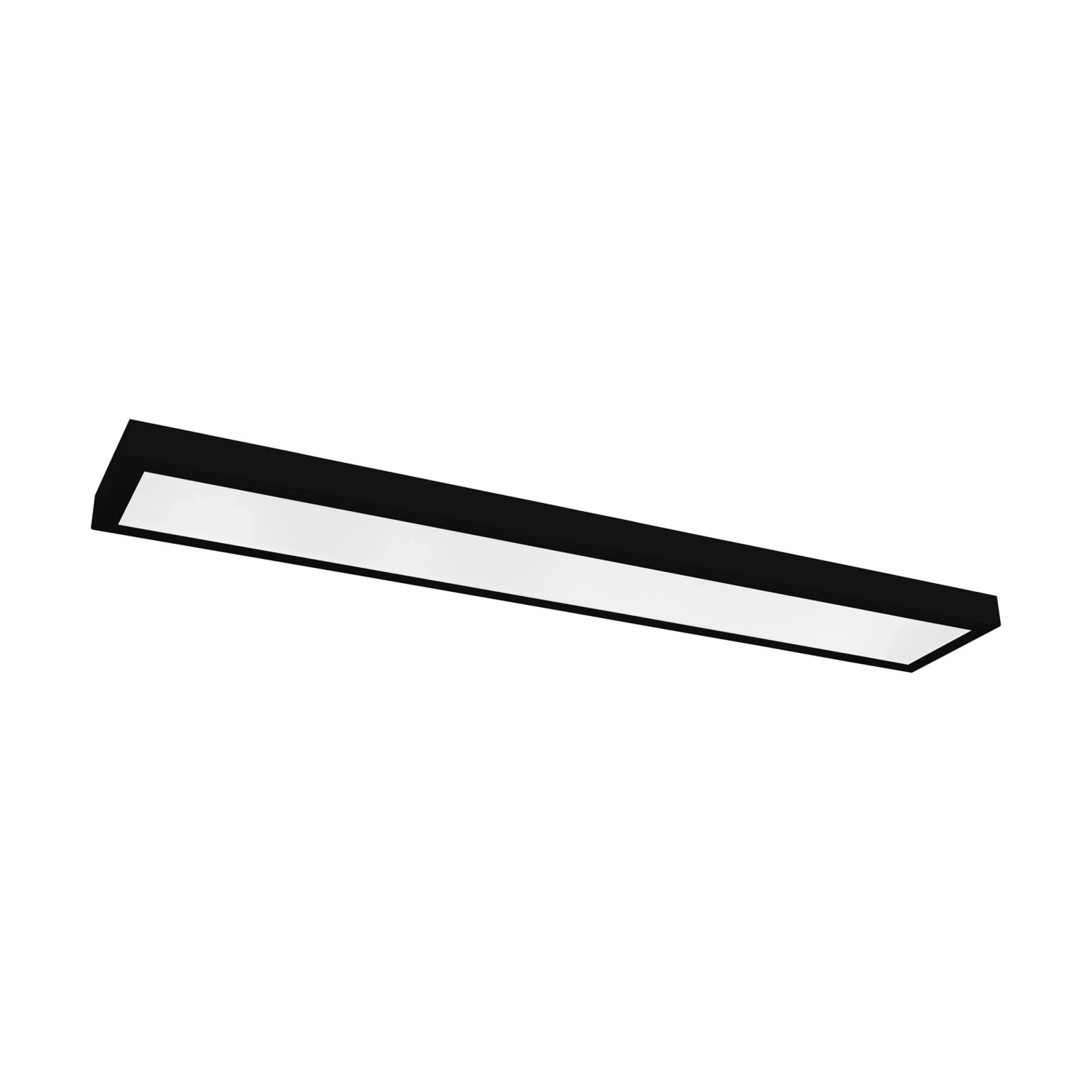 Eglo LED-Panelleuchte Pietrangeli Schwarz CCT 150 cm x 20 cm