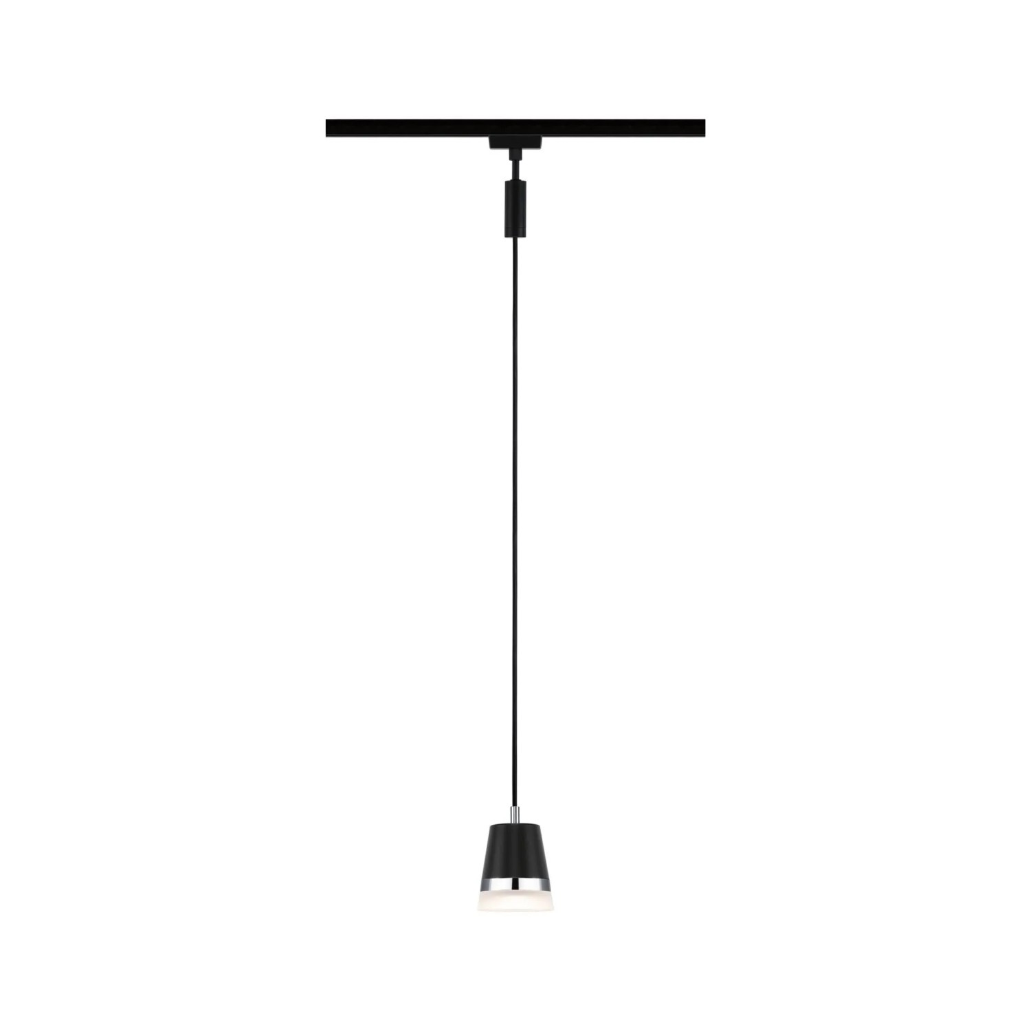 Paulmann Pendel Cone URail Schwarz Matt Ø 8,4 cm