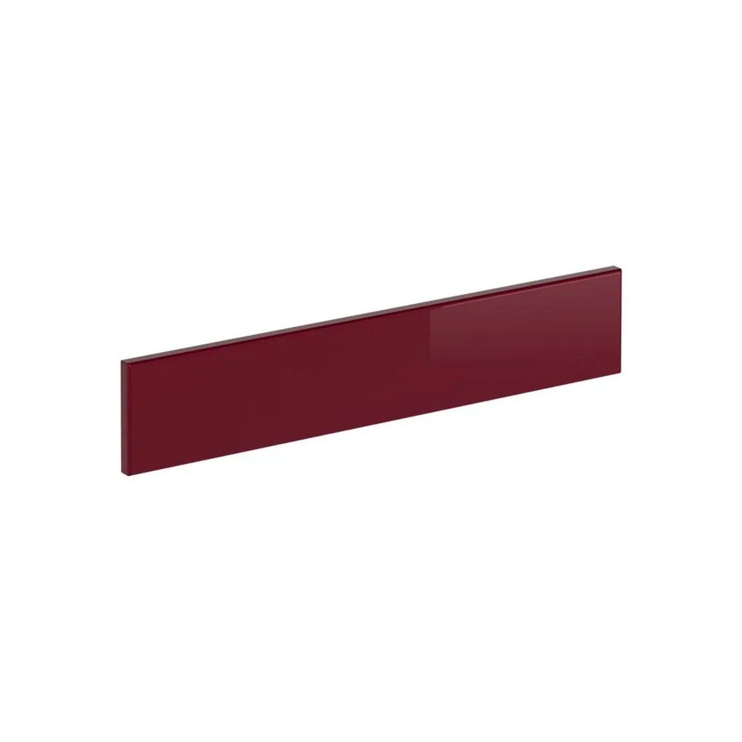 Vicco Küchenfront R-Line Rot Hochglanz 60 x 11 Möbelfront für den Herdumbauschrank Art Nr 41236