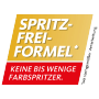 Symbol für Schöner Wohnen Polarweiss Innenfarbe: Spritz-Frei-Formel für sauberes Streichen.