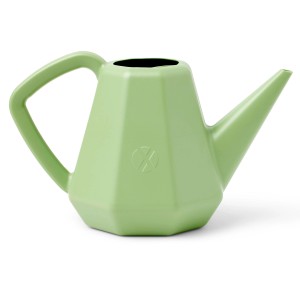 Capi Gießkanne Doppio Xala Smooth, 2 l, altgrün, für Innen- und Außenbereich.