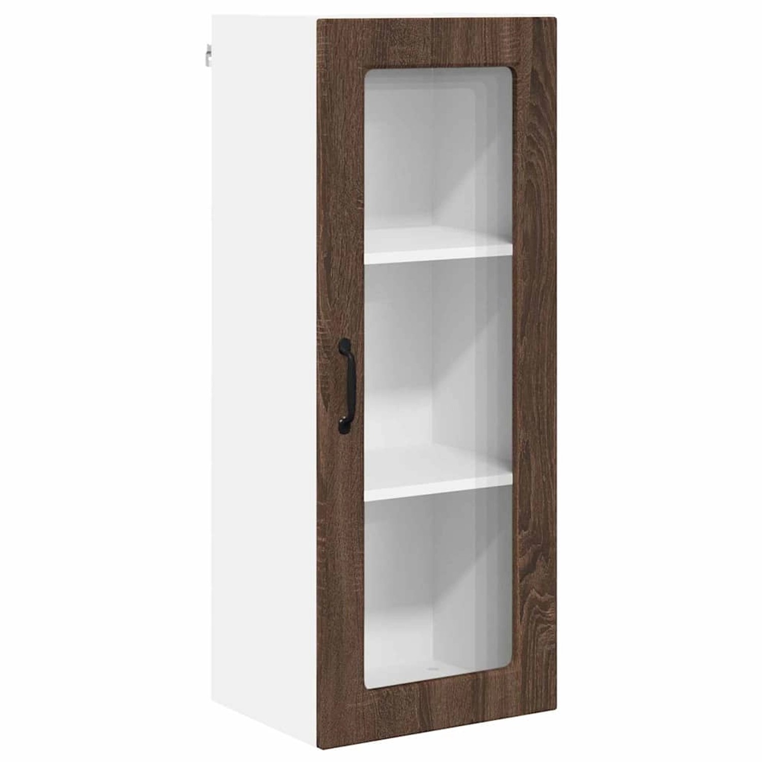 vidaXL Küchenwandschrank mit Regal Braun Eichen-Optik 40 x 31 x 100 cm 8854 günstig online kaufen