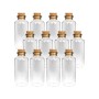 12er Pack Bestlivings Glasfläschchen 10ml mit Korken, ideal zur Aufbewahrung von Flüssigkeiten und kleinen Gegenständen.