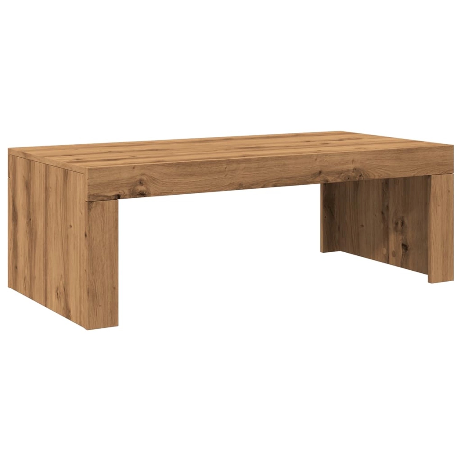 vidaXL Couchtisch Artisan-Eiche 102x50x35 cm Holzwerkstoff 856683 günstig online kaufen