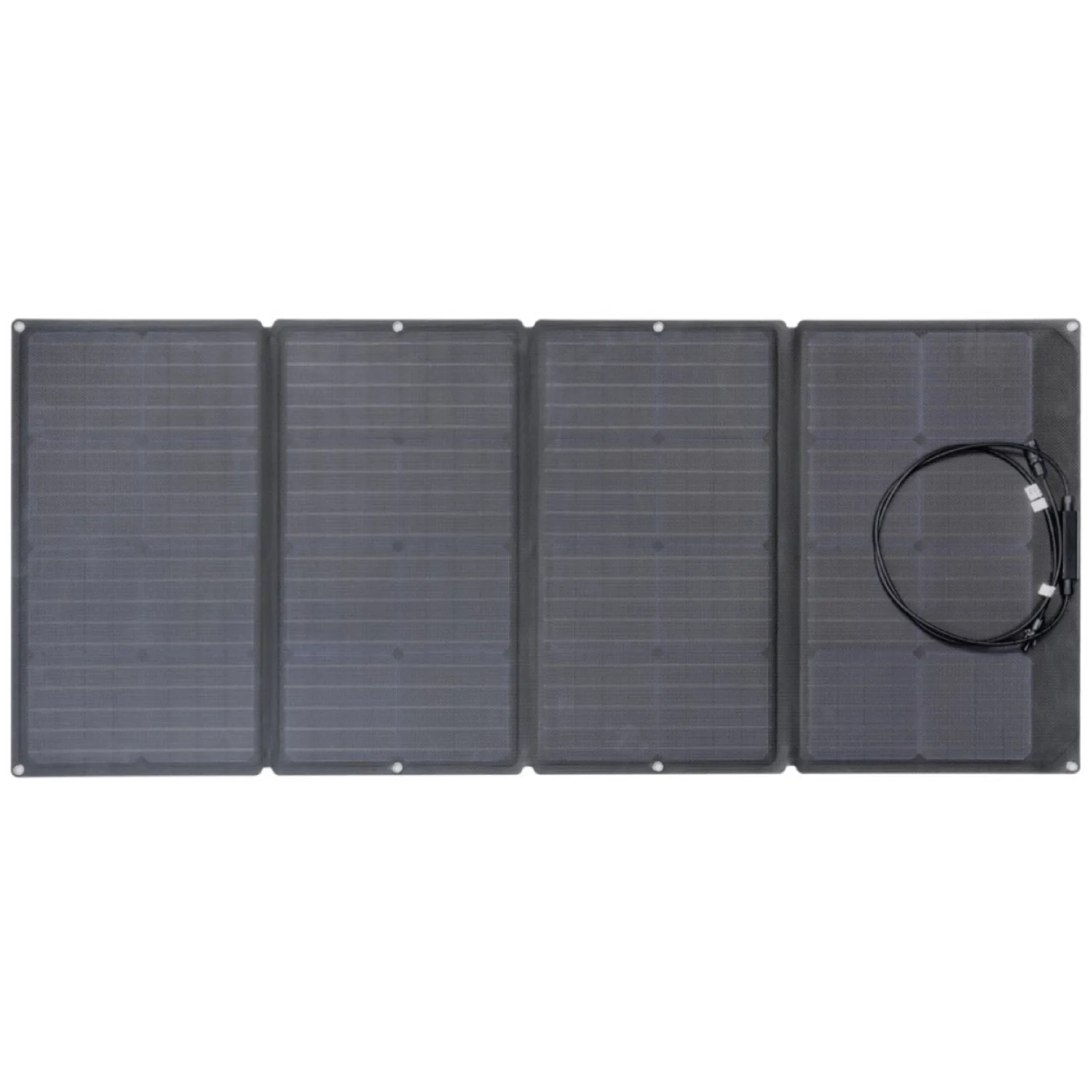 EcoFlow Solarpanel 160W, faltbar, für Solaranlagen & mobile Stromversorgung.