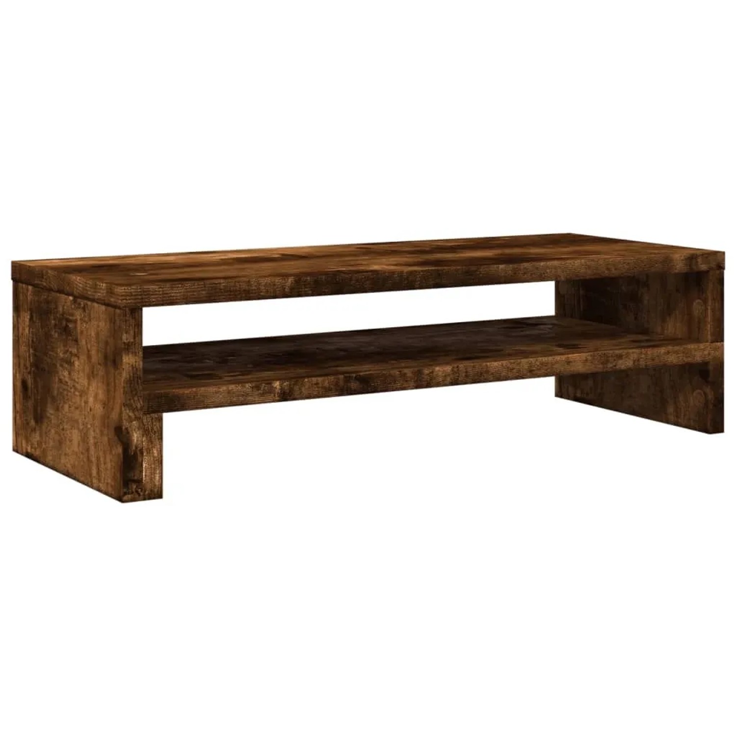 vidaXL Monitorständer Räuchereiche 54x22x15 cm Holzwerkstoff 854773