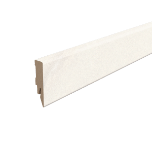 Egger Sockelleiste L478 Kubisch für Fußboden Levanto 6 cm Marmor Weiß