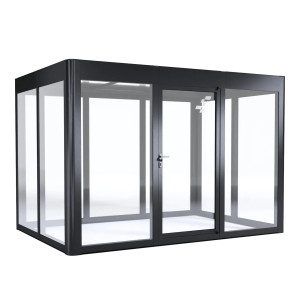 SunElements Gartenhaus SunGarden Infinity 3.2, anthrazit-metallic, 7,8 m².