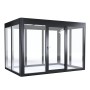 SunElements Gartenhaus SunGarden Infinity 3.2, anthrazit-metallic, 7,8 m².