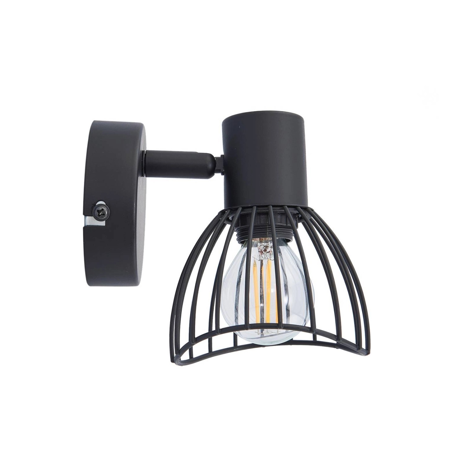 Lindby Deckenlampe Piena 10031109 Modern in Schwarz aus Metall 1-flammig E1 günstig online kaufen