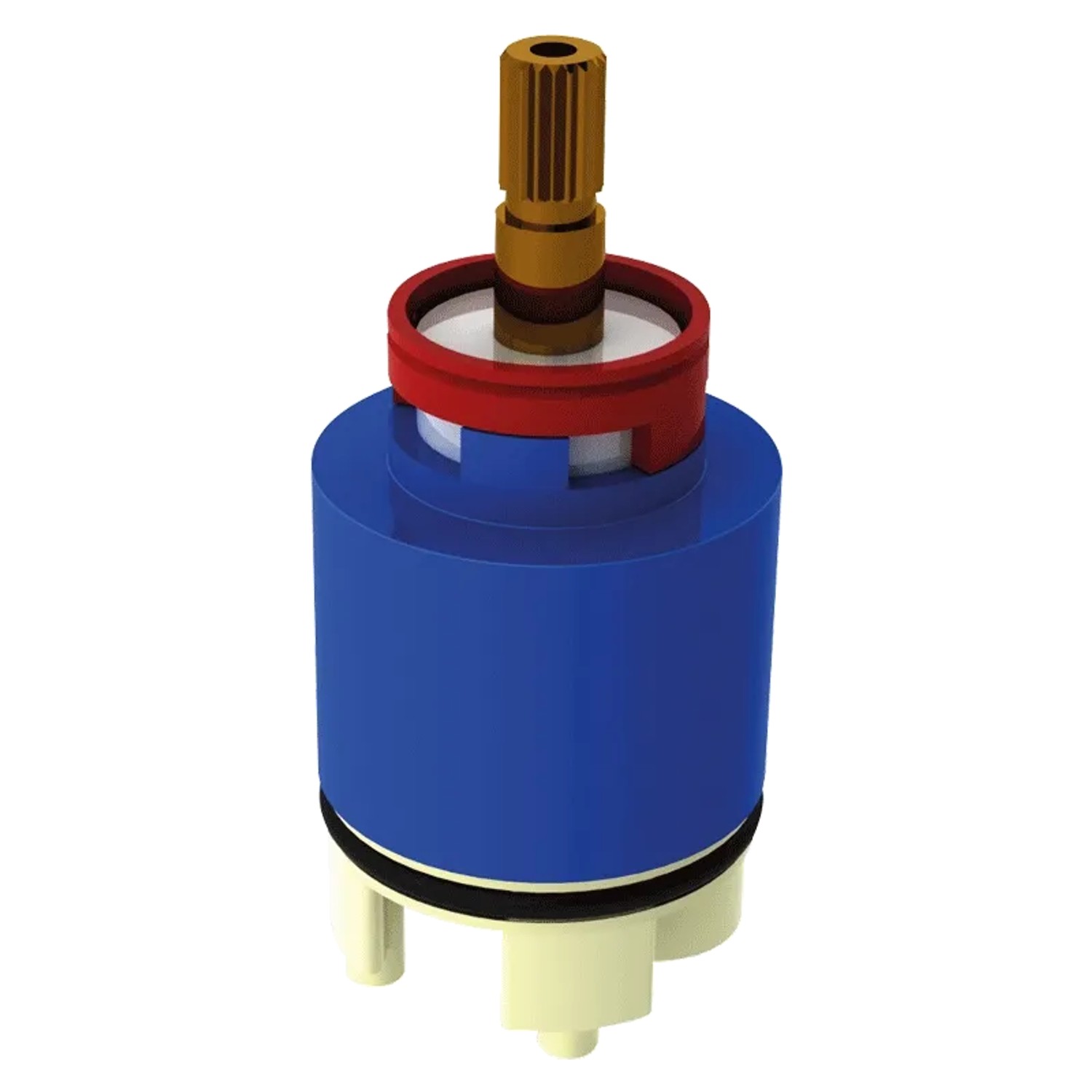 Delabie Keramikkartusche D35 mit sequentieller Steuerung und Sockel