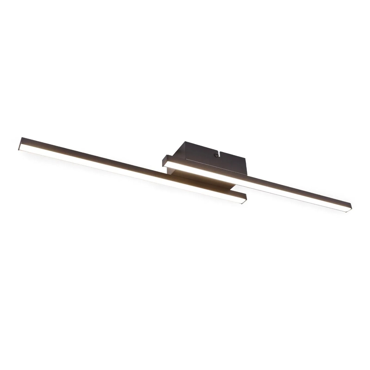 NETTLIFE LED Deckenleuchte aus Eisen L62cm Schwarz Modell C2P100NW02ZH